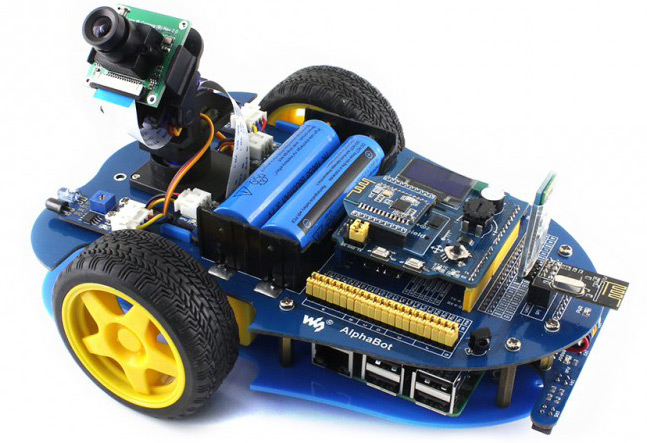 AlphaBot-Pi Acce Pack- платформа для создания мобильного робота на базе Arduino