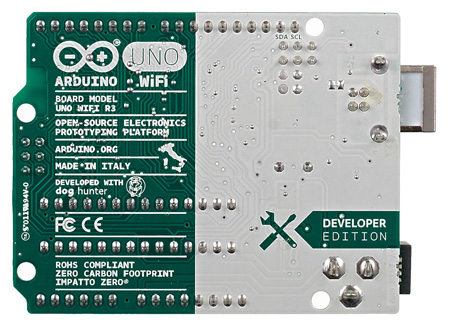 Arduino Uno WiFi - программируемый контроллер на базе ATmega328 и ESP8266 с поддержкой Wi-Fi
