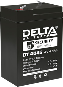 Свинцовые аккумуляторы Delta Battery. Серия DT