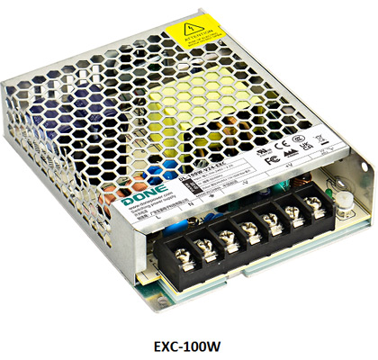 Внешний вид блоков питания серий EXC 100W