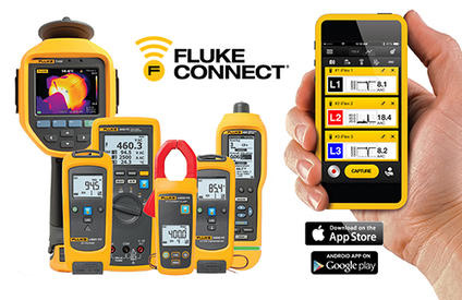Fluke Connect - бесплатное приложение в App Store и Google Play