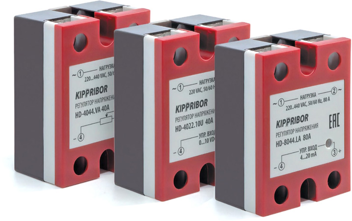 Relay with phase control (voltage regulators) KIPPRIBOR