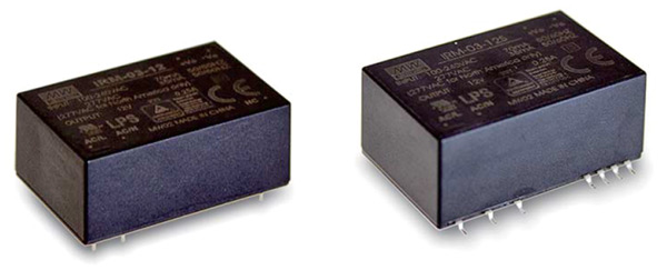Внешний вид AC/DCпреобразователей модульного типа IRM03