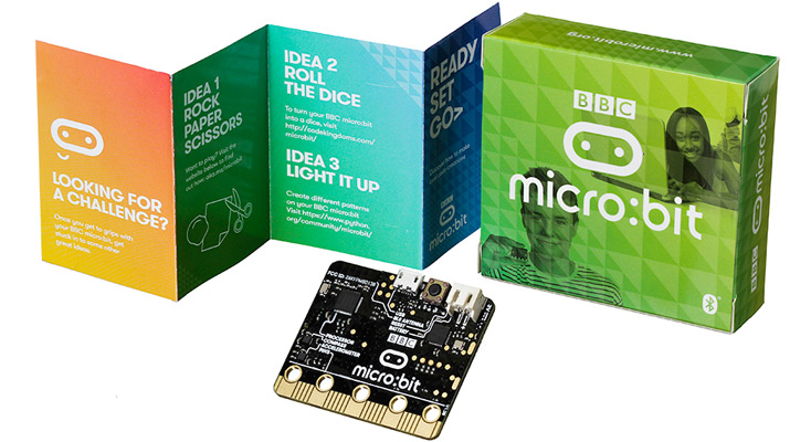 Micro:bit - микрокомпьютер для обучения программированию на JavaScript и microPython