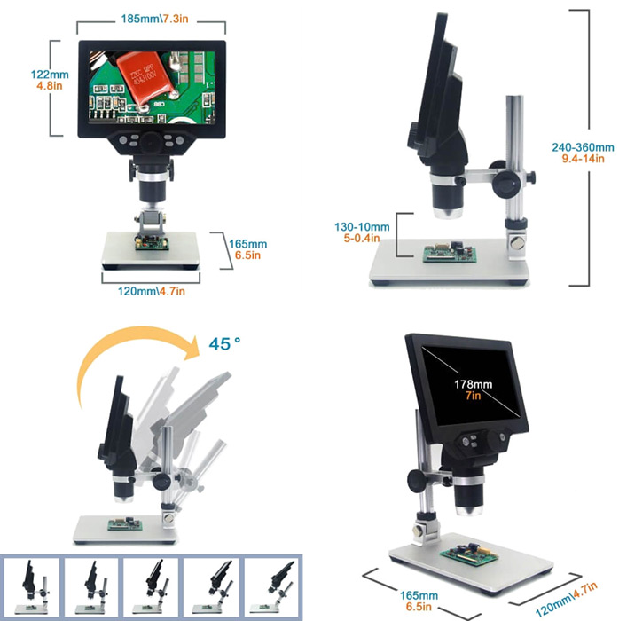 Цифровые микроскопы Noyafa G1200