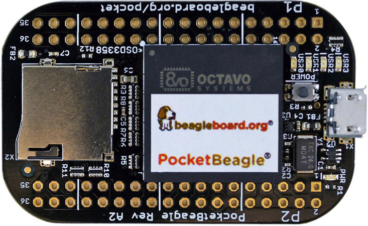 Одноплатный компьютер PocketBeagle
