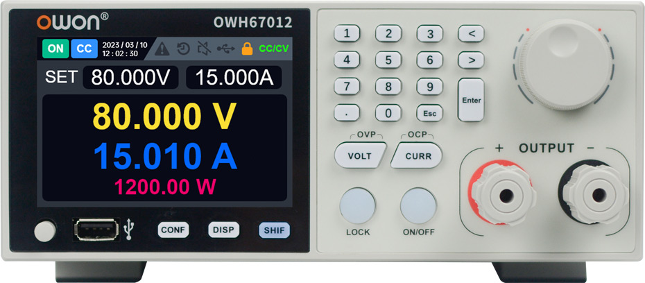 Программируемый источник питания OWON OWH67012-80