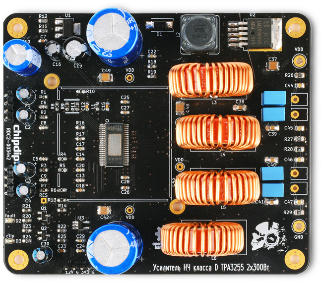RDC2-0034 All-in-One на чипе TPA3255