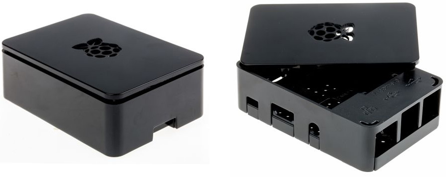 Raspberry Pi Case [Black] (ASM-1900036-21)
