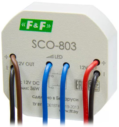 Регулятор освещенности для светодиодных лент SCO-803