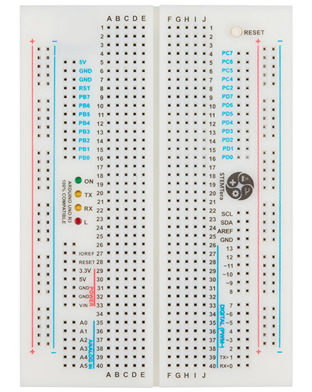 STEMTera Arduino Breadboard [white]