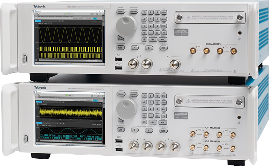AWG70000B – новая серия генераторов сигналов произвольной формы компании Tektronix