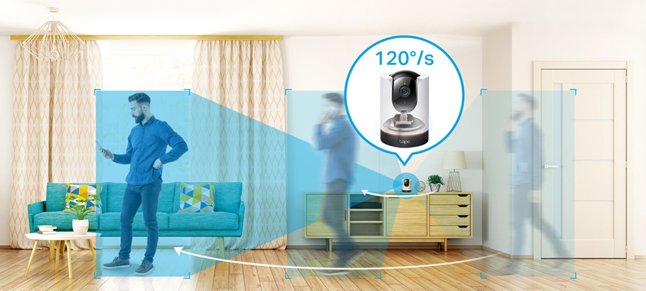 Умная домашняя поворотная камера Tapo C225 от TP-Link