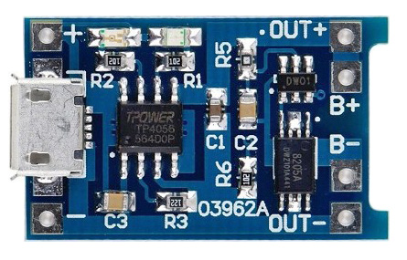 TP4056 charge module with protection