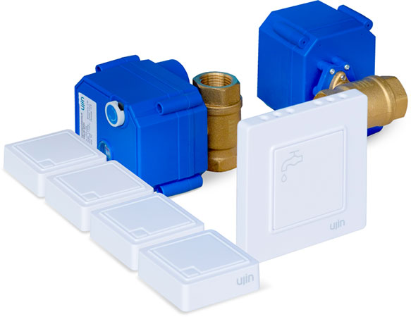 Умные системы защиты от протечек воды UJIN Water Control S-ALP-01 и S-ALP-02