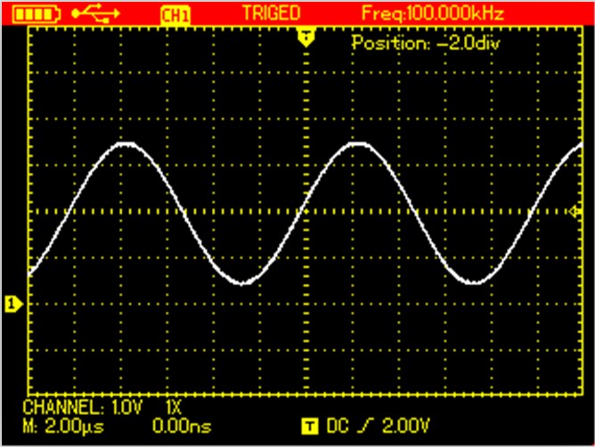 UTD1050DL. Быстрая и точная автоматическая настройка для сигналов, содержащих любой компонент постоянного тока