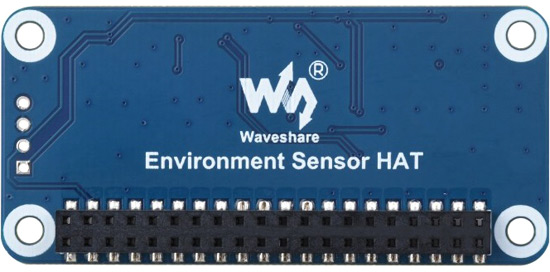 Environment Sensor HAT. Модуль мониторинга окружающей среды для Raspberry Pi/PI Zero