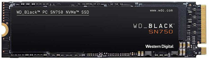 WD_BLACK™ SN750 NVMe™ SSD от Western Digital - новый уровень быстродействия