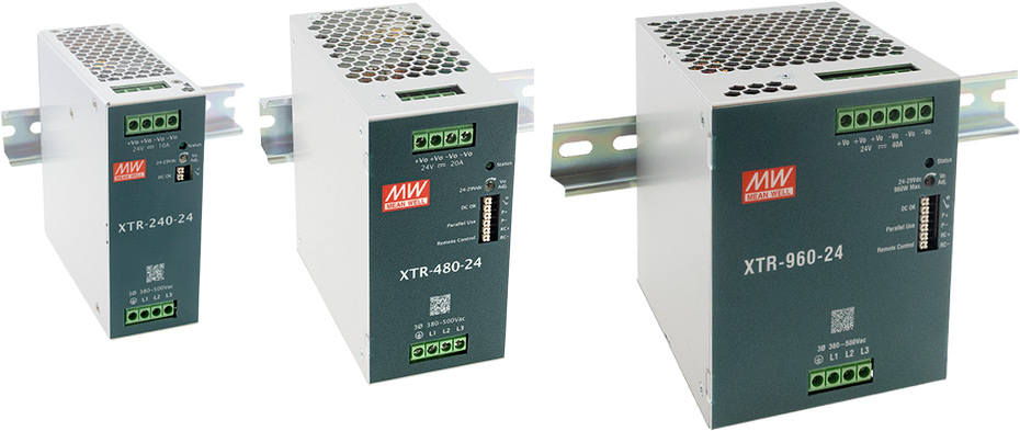 Внешний вид источников питания серий XTR