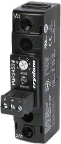 Фото 1/2 PMP2450W, Solid State Relay - 0-5 VDC, 0-10 VDC, 4-20 mA Analog Control Signal - 50 A Maximum Load Current - 90-280 VAC Ope ...