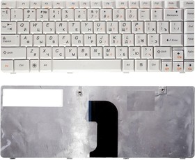 Клавиатура для ноутбука Lenovo IdeaPad U450 E45 белая