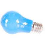 Лампа светодиодная, 3W 230V E27 синий, LB-375 25923