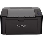 Принтер лазерный Pantum P2207 черно-белая печать, A4, цвет черный