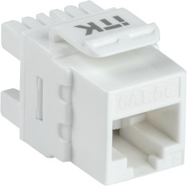 Photo 1/10 ITK CS1-1C5EU-12 inform module. KeystoneRJ45 cat.5E UTP (pack:1 pc.)