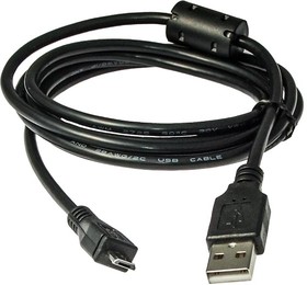 MicroUSB M USB-A M 1.8m F, Компьютерный шнур Micro USB-USB-A(m), 1.8 м