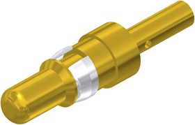 131A11019X, size 3.6mm Male Crimp D-Sub Connector Power Contact, Gold Flash over Nickel Power, 20 16 AWG