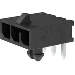 215760-1003, Headers & Wire Housings Micro-Fit+ RA Header 3Circuits Black