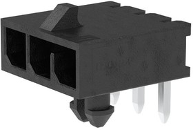 215760-1004, Pin Header, Power, Wire-to-Board, 3 мм, 1 ряд(-ов), 4 контакт(-ов), Through Hole Right Angle