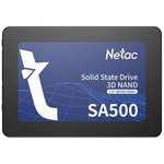 NT01SA500-128-S3X, Внутренний SSD 2.5" SATA - 128GB Netac SA500