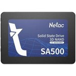 Накопитель SSD Netac SATA III 1Tb SA500 Series 2.5" Retail (NT01SA500-1T0-S3X)