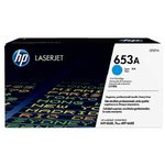 Картридж лазерный HP 653A CF321AH голубой (16000стр.) для HP CLJ Ent ...