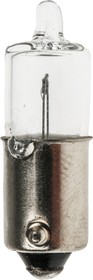 Фото 1/3 BA9s Indicator Light, Clear, 12 V, 833 mA, 250h