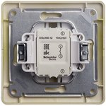 Systeme Electric Glossa Фисташковый Выключатель 1-клавишный сх.1, 10AX (в сборе)