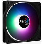 Вентилятор Aerocool Frost 12 120мм, 3-pin, от БП:4-pin (Molex), 1000об/мин, 23.7 дБ, RGB, черный, Ret [frost 12 frgb molex + 3p]