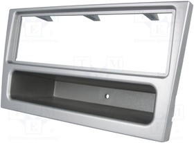 RAM-40.160.3, Рамка для магнитолы, Opel, Vauxhall, 1 DIN, хром