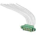 M300-FC31005F2-0150L, Rectangular Cable Assemblies 3MM F/L CA 10 150MM 22AWG DIL