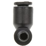 3182 04 00, LF3000 Series Elbow Tube-toTube Adaptor, Push In 4 mm to Push In 4 ...