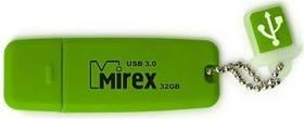 13600-FM3CGN32, Флеш накопитель 32GB Mirex Chromatic, USB 3.0, Зеленый