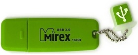13600-FM3CGN16, Флеш накопитель 16GB Mirex Chromatic, USB 3.0, Зеленый