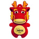 13600-KIDDAR16, Флеш накопитель 16GB Mirex Dragon, USB 2.0, Красный