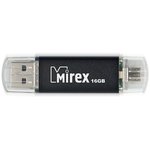 13600-DCFBLS16, USB Flash накопитель 16Gb Mirex Smart Black