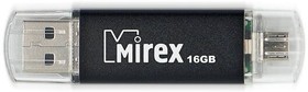 Фото 1/2 13600-DCFBLS16, USB Flash накопитель 16Gb Mirex Smart Black