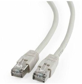 Фото 1/3 PP6-5M, Patch cord; F/UTP; 6; stranded; CCA; PVC; grey; 5m; RJ45 plug; 26AWG