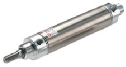 Фото 1/2 RT/57240/M/50, Pneumatic Piston Rod Cylinder - 40mm Bore, 50mm Stroke, RT/57210/M/25 Series, Double Acting