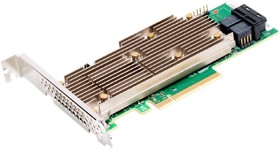 Фото 1/5 RAID-контроллер Broadcom 9460-8i SGL (05-50011-02) PCIe 3.1 x8 LP, SAS/SATA/NVMe, RAID 0,1,5,6,10,50,60, 8port(2 * int SFF8643), 2GB Cache