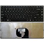 Клавиатура для ноутбука Sony Vaio VPC-Y черная с черной рамкой